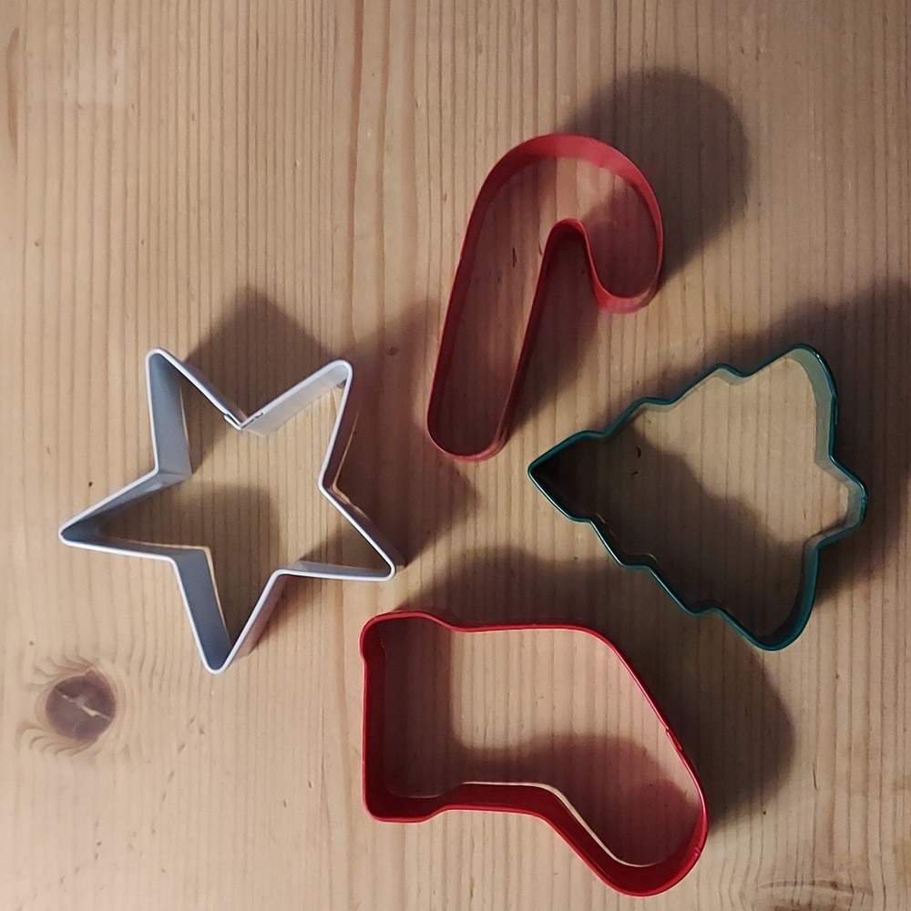 Christmas cookie cutters Set of 4